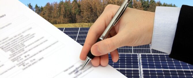 Visual of IRS Form 5695 for Residential Energy Credits with key sections highlighted, guiding homeowners on how to claim the 30% federal solar tax credit for solar panel installations.