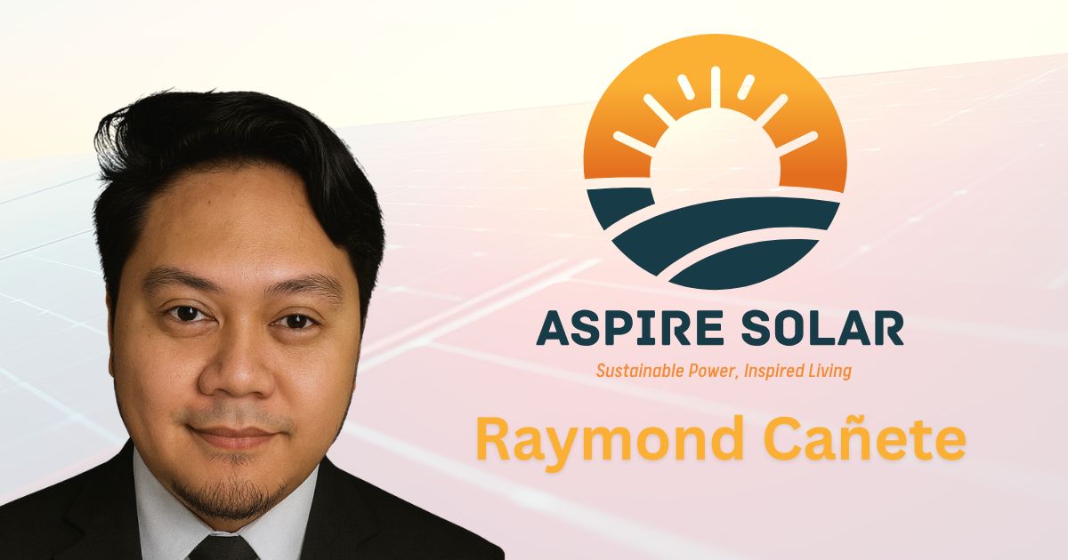 New Project Manager Raymond Cañete