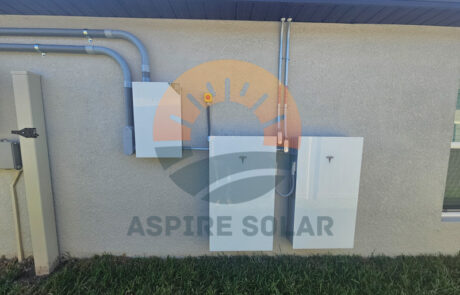 Aspire Solar residential rooftop solar panel installation at a Rainbow Quartz Way home.